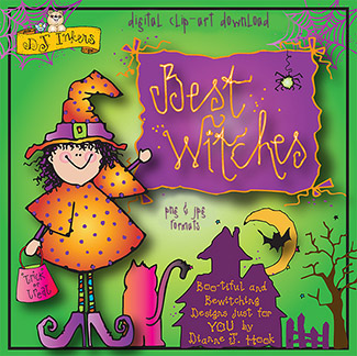 Best Witches - Halloween Clip Art Download
