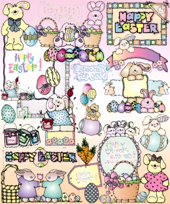 Hoppy Easter Clip Art Download
