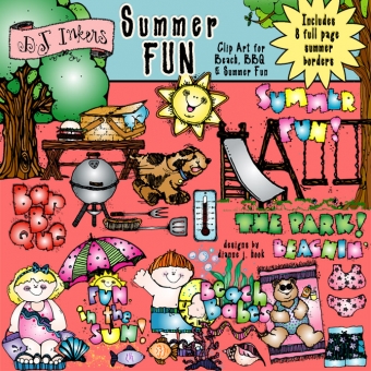Summer Fun Clip Art Download