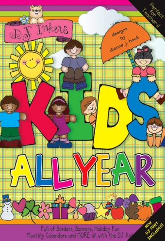 Kids All Year Clip Art CD
