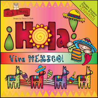 Hola Mexico Spanish Sayings Clip Art Download