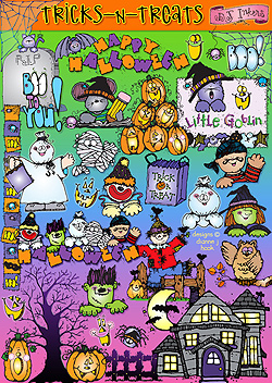 Tricks 'n Treats Clip Art Download