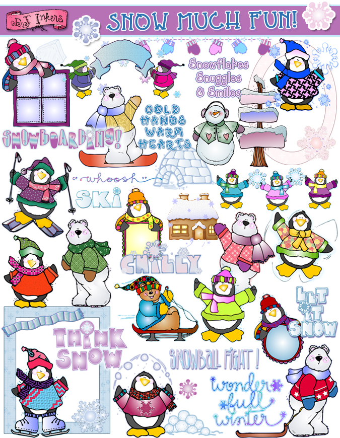 Snow Much Fun Clip Art Download