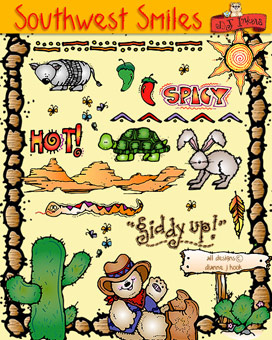 Southwest Smiles - Desert Clip Art Download