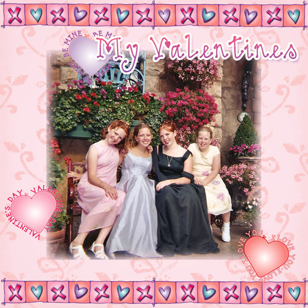 February Dazzle - Valentine Clip Art Download