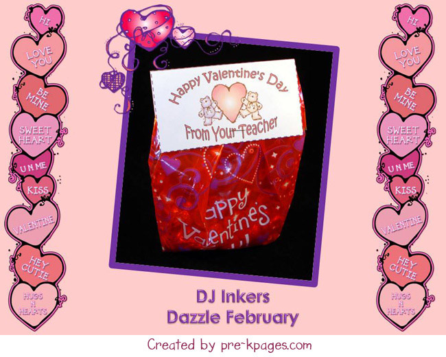 February Dazzle - Valentine Clip Art Download