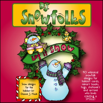 Snow Folks - Winter Holiday Clip Art Download