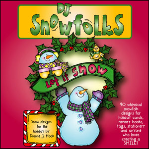 Snow Folks - Winter Holiday Clip Art Download