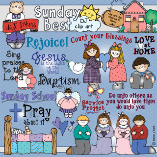 Sunday Best Clip Art Download