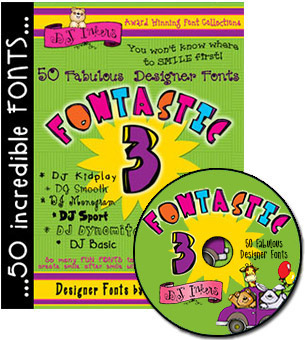 Fontastic 3 Font CD