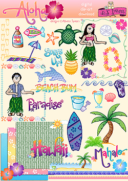 Aloha Clip Art Download
