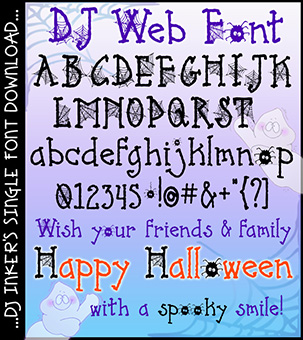 DJ Web Font Download