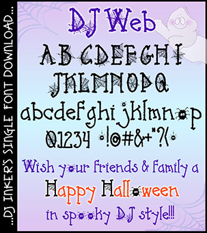 DJ Web Font Download