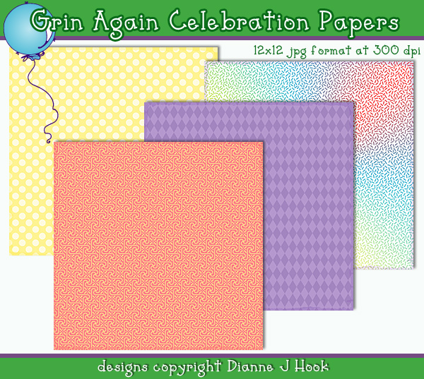 Grins and Celebrations Clip Art Download