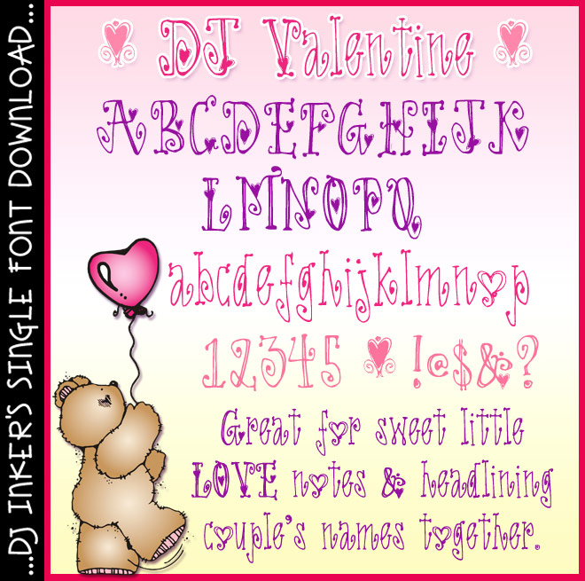 DJ Valentine Font Download