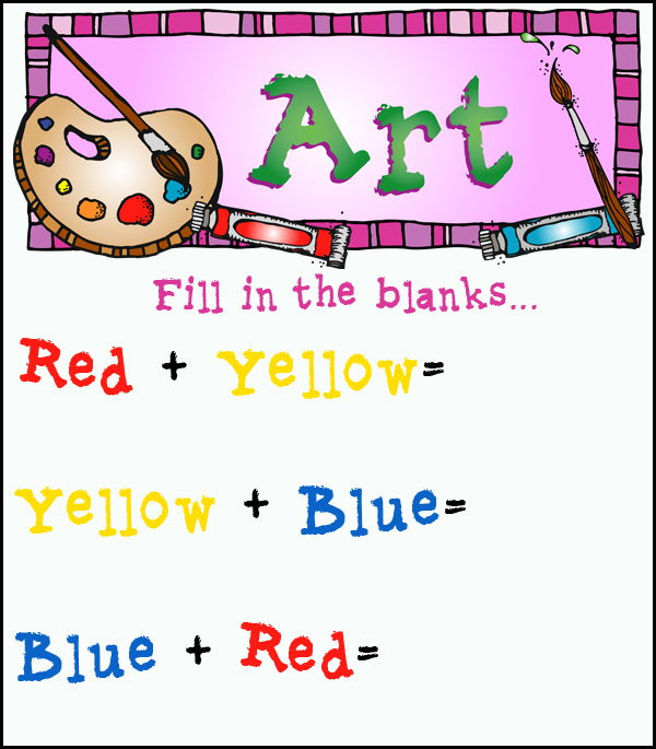 School Stuff Toppers Clip Art Download