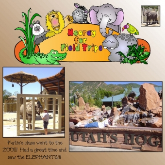 Zoo Field Trip Classroom Kit Download