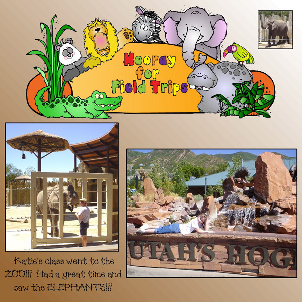 Zoo Field Trip Classroom Theme Borders & Printables