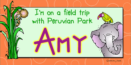 Zoo Field Trip Classroom Theme Borders & Printables