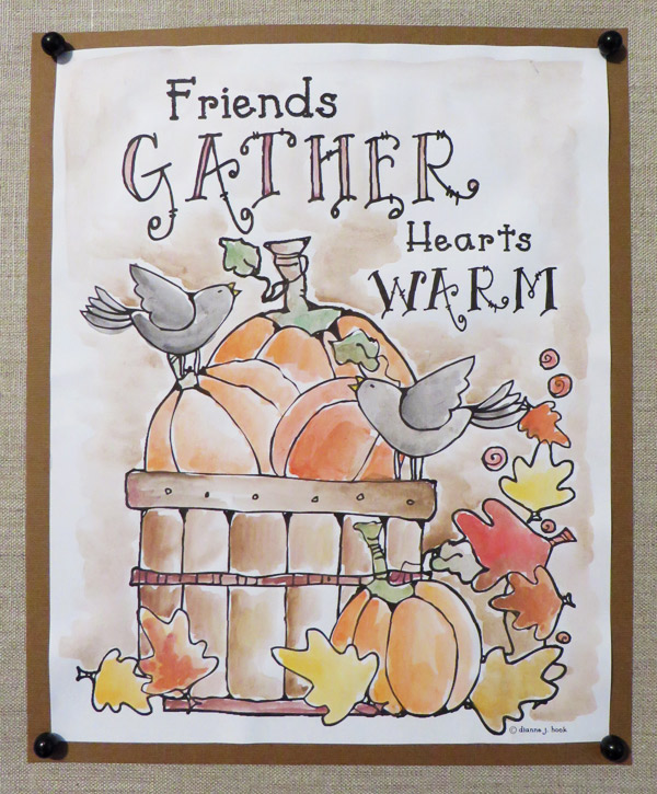 Bounty Full - Autumn Clip Art and Digital Crafting Download