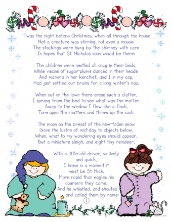 The Night Before Christmas Activity Download