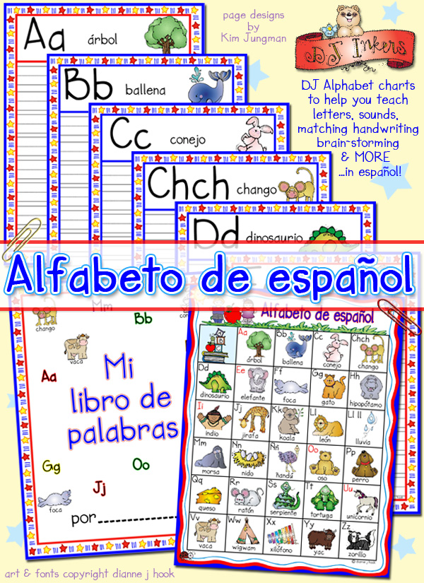 Alfabeto De Español - Spanish Learning Printable