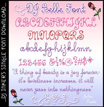 DJ Belle Font Download