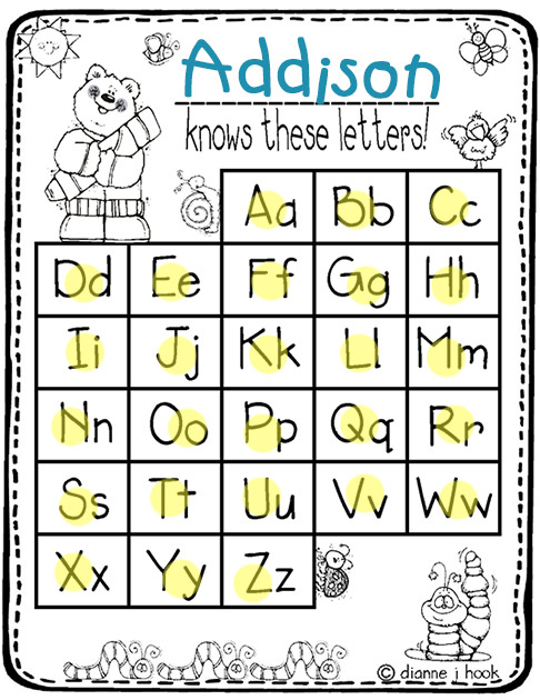 My Letter Books - Alphabet Learning Mini Workbooks