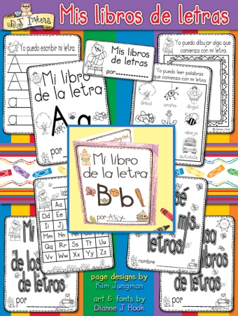 Mis Libros De Letras - Spanish Letter Books Download