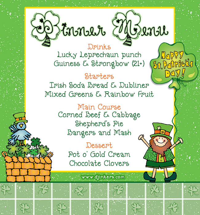 DJ O'Lucky - Shamrock Font Download