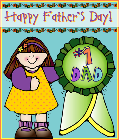June Doodlers Clip Art for Summer Camp & Father's Day
