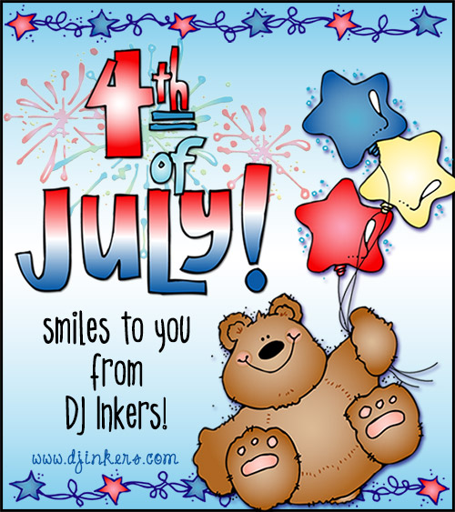 July Doodlers Summer Fun Clip Art