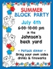 July Doodlers Summer Fun Clip Art