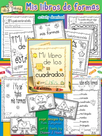 Mis Libros De Formas Learning Printables