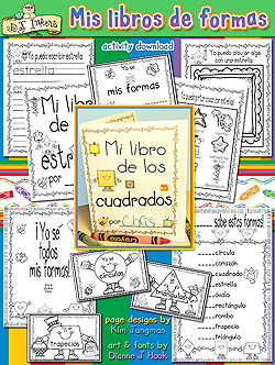 Mis Libros De Formas Learning Printables