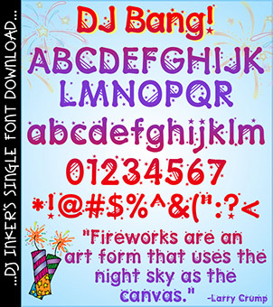 DJ Bang Font Download