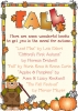 Fall Books reading list with clip art border by DJ Inkers
