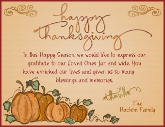 Happy Thanksgiving clip art note by DJ Inkers
