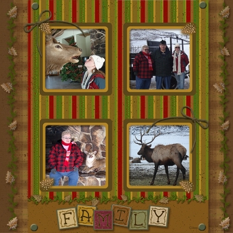 Cozy Cabin Scrapbook Download