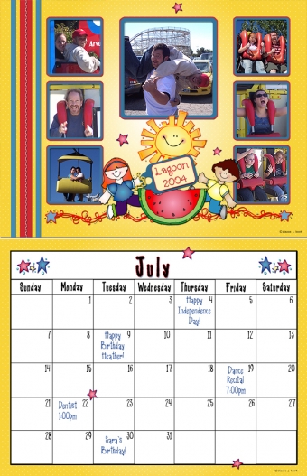 Doodlers Photo Calendar Download