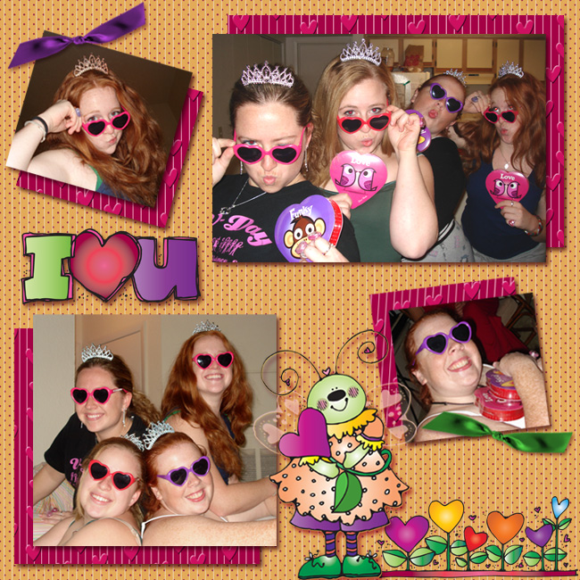 February Whimzee Lovebug Clip Art, Borders & Backgrounds