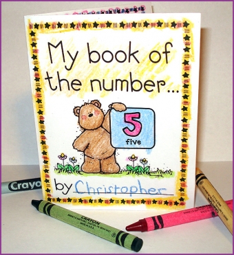 My Number Books Learning Printables
