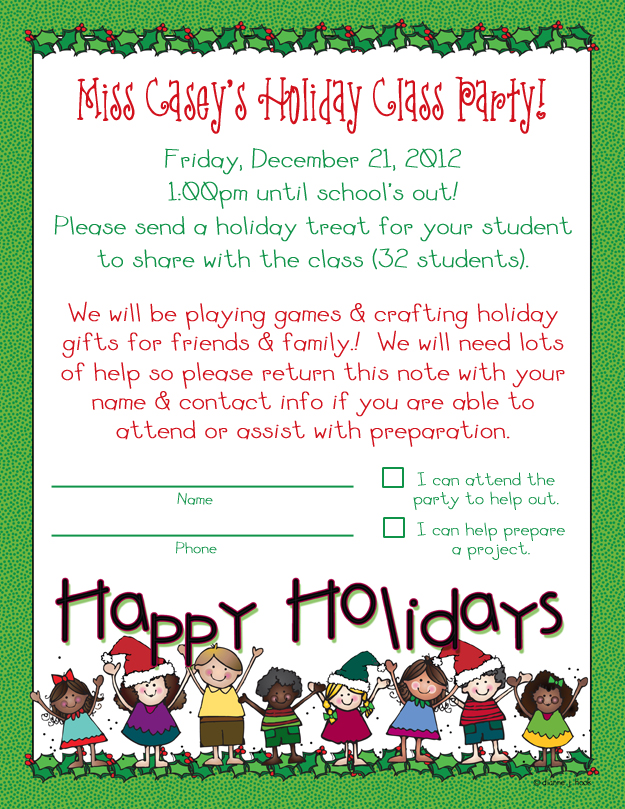 Happy Holiday Borders Clip Art Download