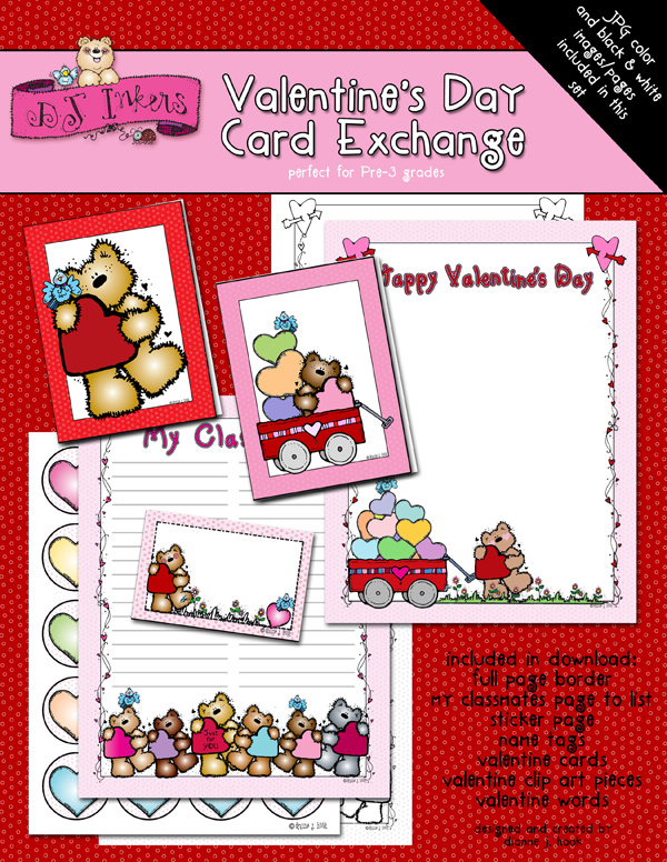 Valentine's Day Card Exchange Download