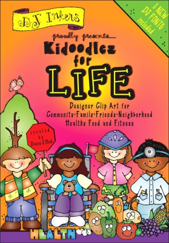 Kidoodlez For Life Clip Art CD