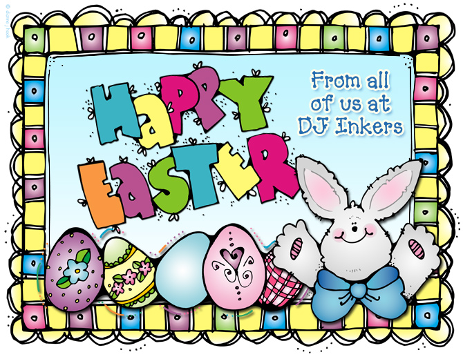 Easter Bunny Springtime Clip Art Download