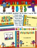 Printable Graduation certificate, program and clip art for Kindergarten and Elementary School by DJ Inkers