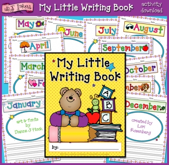 My Little Writing Book Activity Download