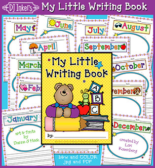 My Little Writing Book Activity Download