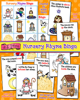 Nursery Rhyme Bingo Activity Download
